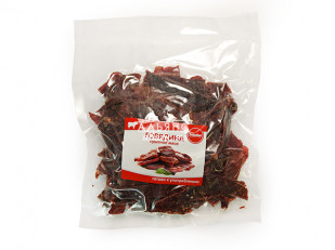Корюшка (мелкая) вяленая (Камчатка): Говядина вяленая (строганина)