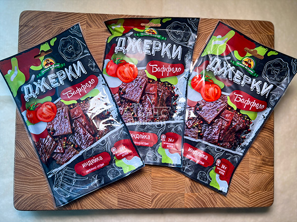 Джерки из индейки "Баффало" 45 гр. в Ростове-на-Дону