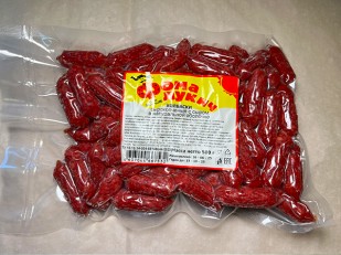 Навага солено-сушеная (МИЛАРА): Колбаски ФОМА ЛУКИЧ (с беконом) (по 0,5кг)