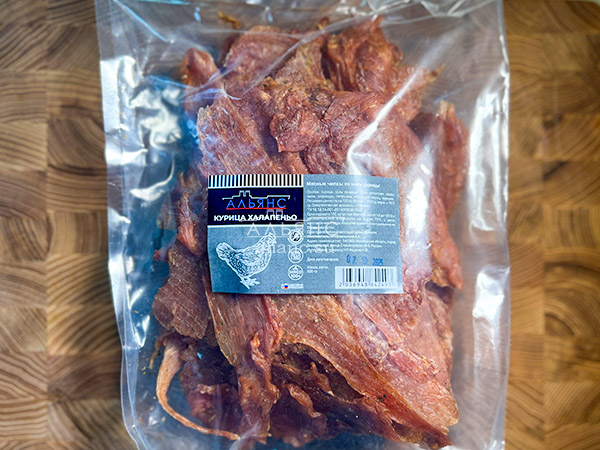 Мясо (АЛЬЯНС) вяленое курица 500гр "С халапеньо" в Ростове-на-Дону
