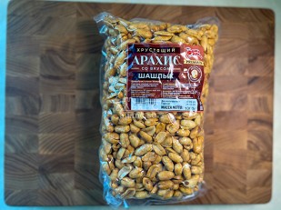 Японские снеки и крекеры: БОБАРАХИС Арахис премиум со вкусом шашлык 1кг