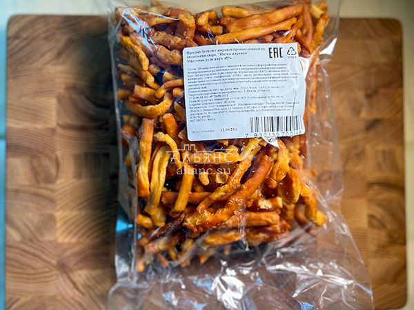 Нитка ЖАРЕНАЯ  Oktobersnack1 кг (сырный продукт) в Ростове-на-Дону