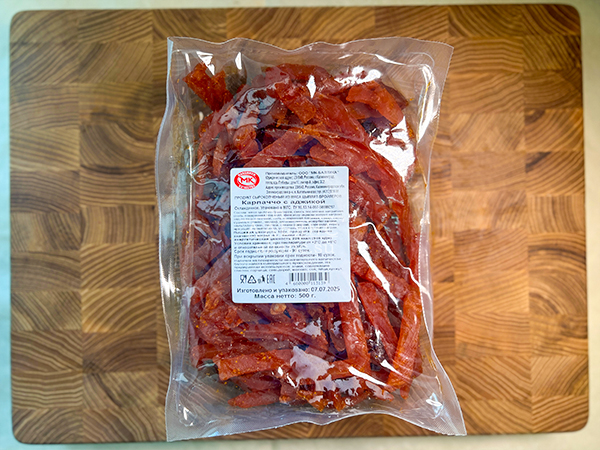 Продукт из мяса птиц "КАРПАЧЧО с АДЖИКОЙ" с/к "ООО БАЛТИКА" (Калининградская обл.) в Ростове-на-Дону