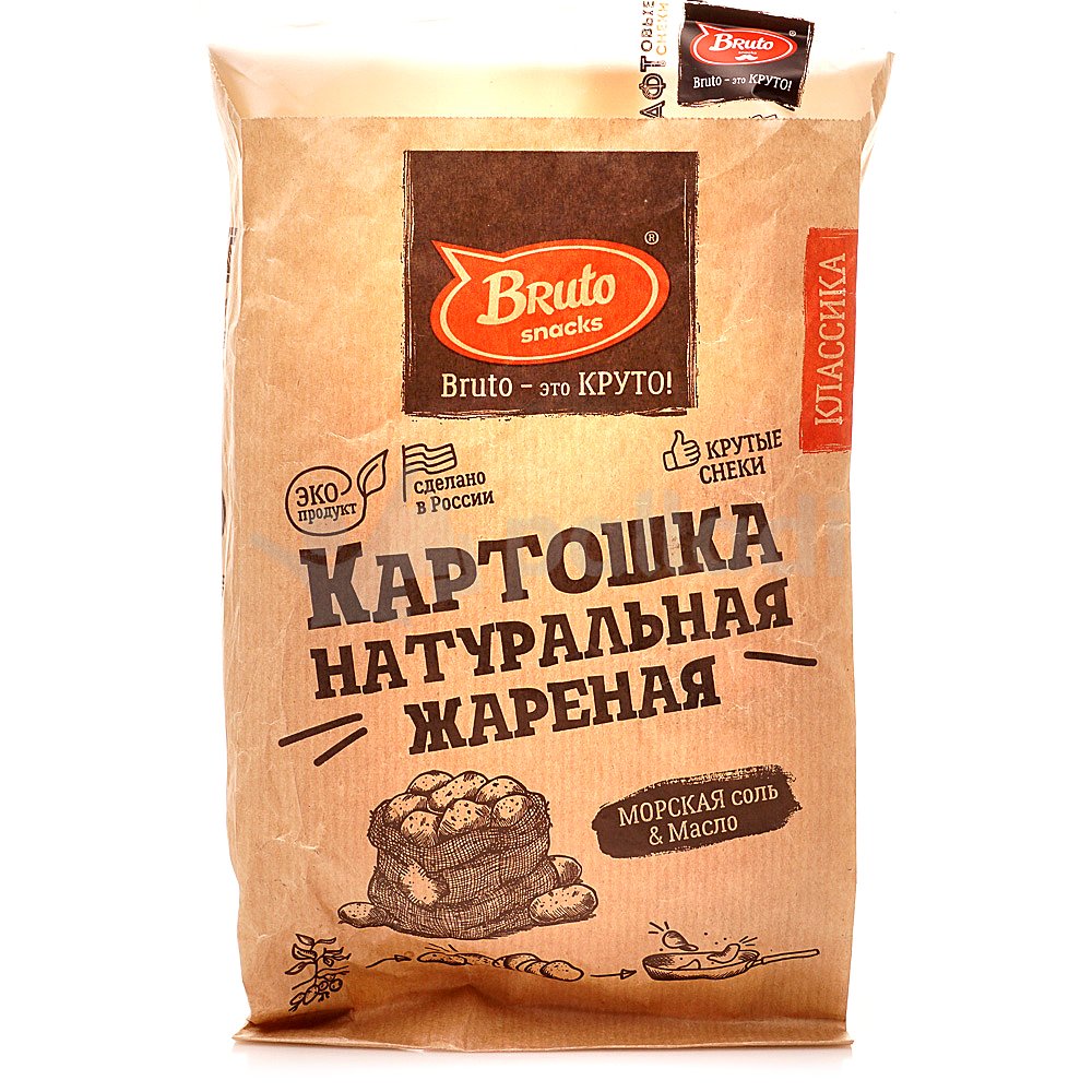 Картофель «Бруто» с солью 70 гр. в Ростове-на-Дону