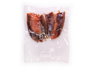 Мидии вяленые: Ребра воблы с икрой