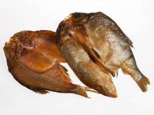 Вобла астраханская ГОСТ с икрой: Карась холодного копчения